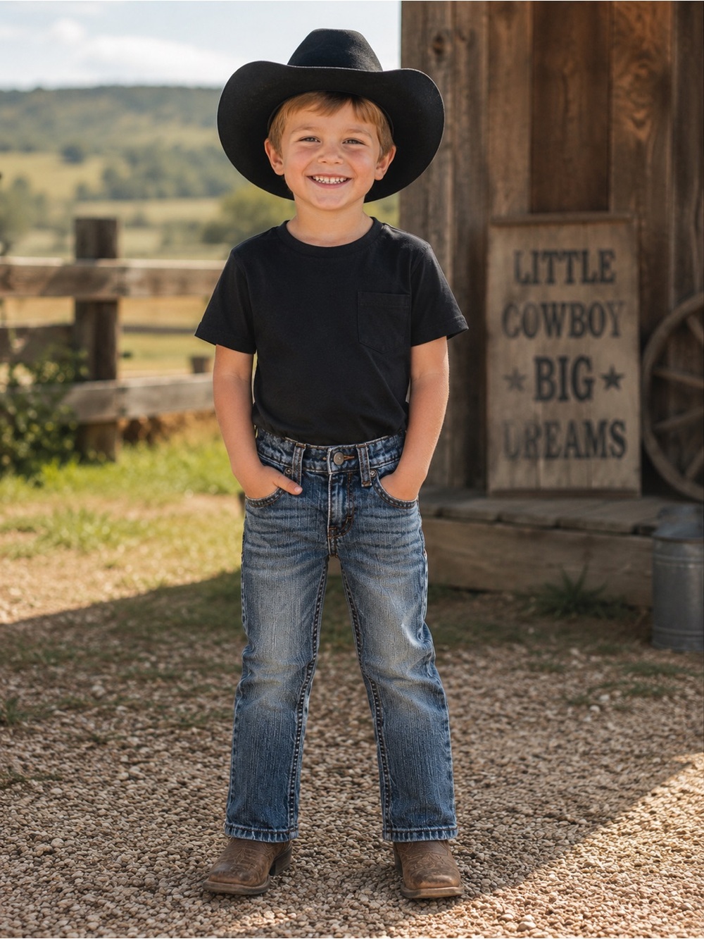 Cody James Bootcut Dark Wash Jeans